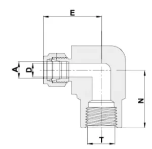 2-Внутренний резьбовой отвод