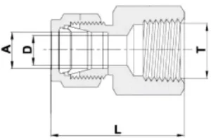2-Внутренний резьбовой патрубок