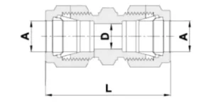 2-Прямой патрубок