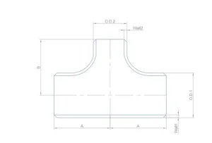2-Тройники переходные короткие JIS