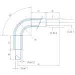 Двухстенные отводы 90°（2）